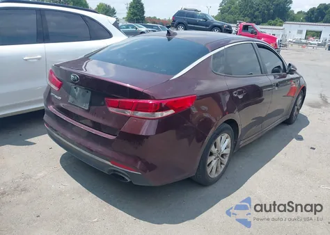 2017 Kia Optima Lx z USA, uszkodzony, nr VIN 5XXGT4L34HG125080